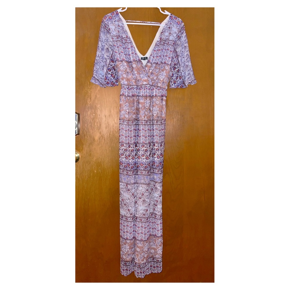 Boho Floral Maxi Dress